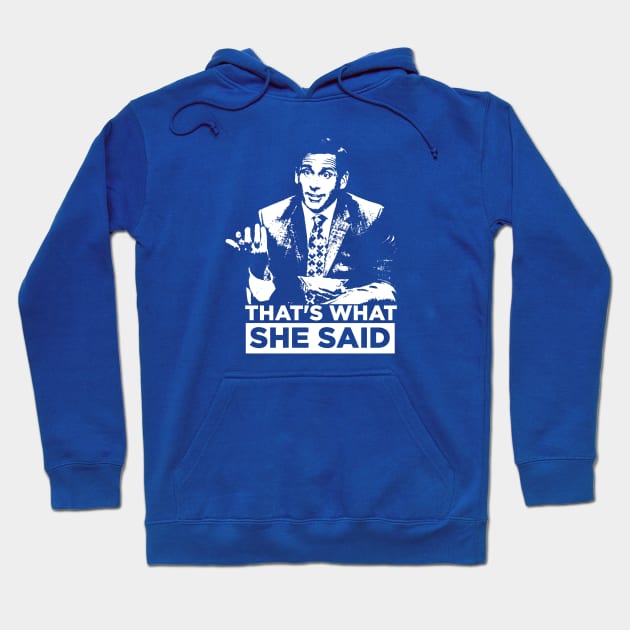 The Office Quote Hoodie by Printnation